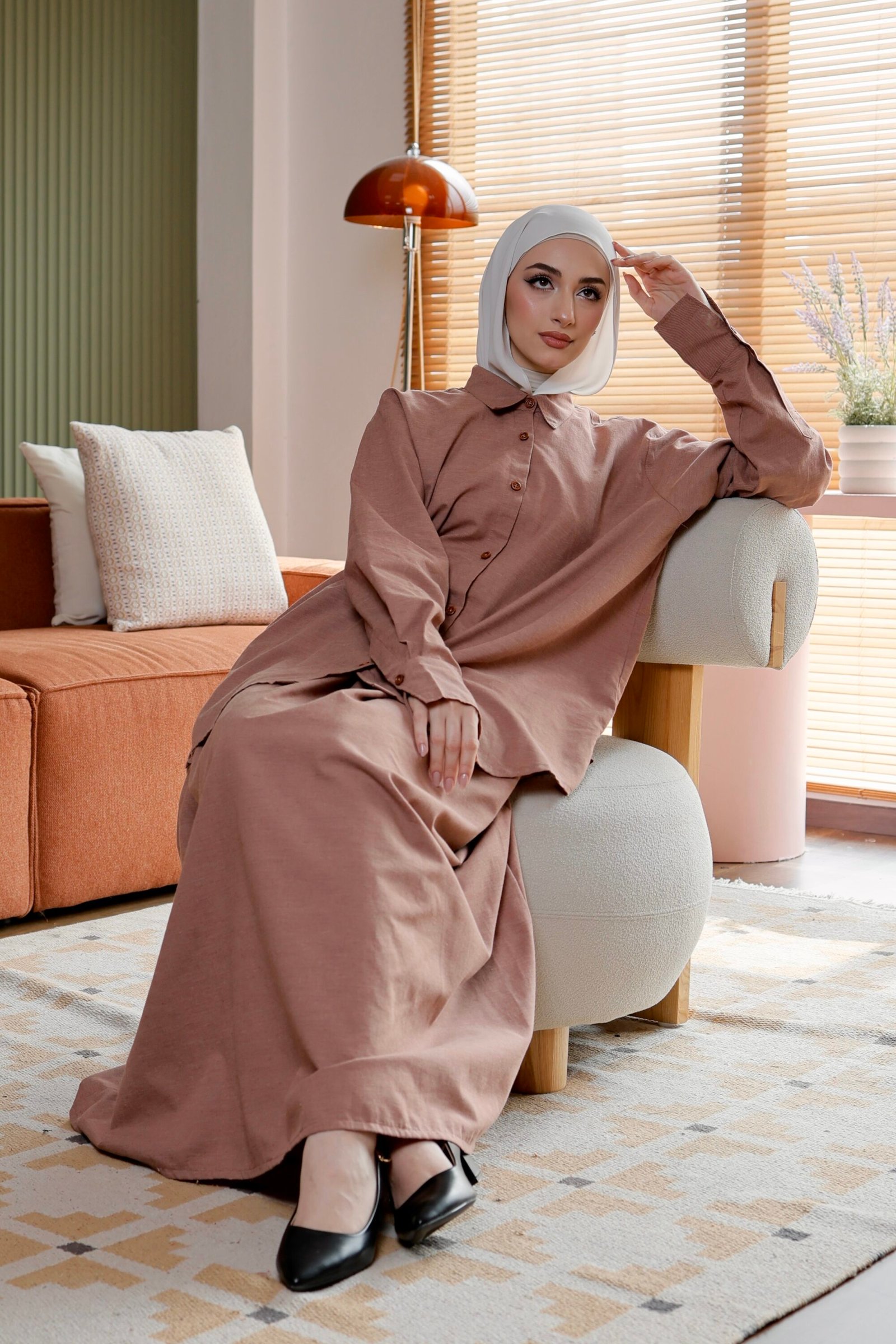 Raisa - Terracotta Wood